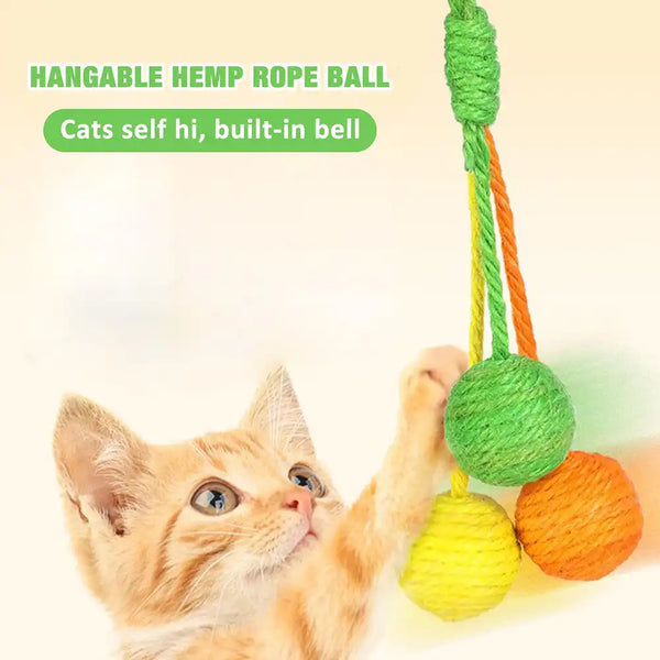 Cat Scratcher Ball, Chewable Scratcher For Kittens