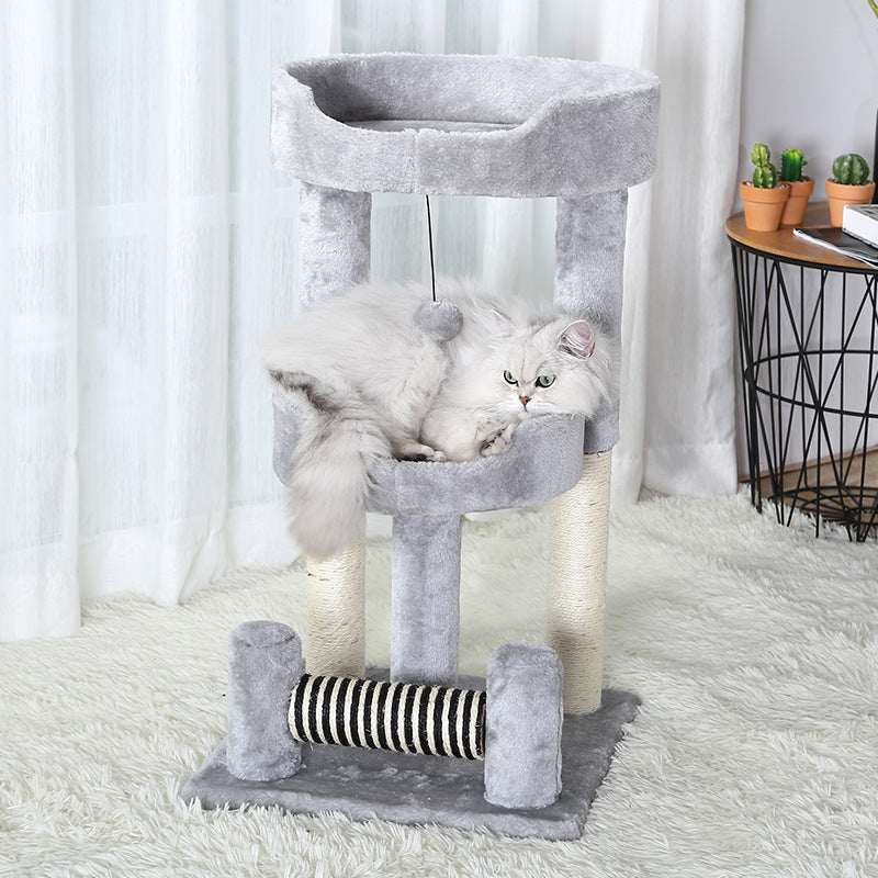 Arena para gatos, árbol para gatos, uso general para todas las estaciones, juguete de garra para moler sisal, suministros para gatos