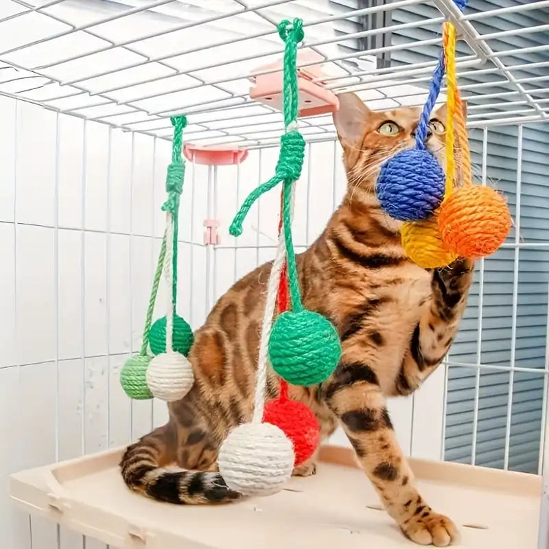 Cat Scratcher Ball, Chewable Scratcher For Kittens