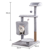 Lepet Cat Nest Cat Scratch Board Cat Tree Cat Marco de escalada Suministros para mascotas