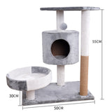 Lepet Cat Nest Cat Scratch Board Cat Tree Cat Marco de escalada Suministros para mascotas