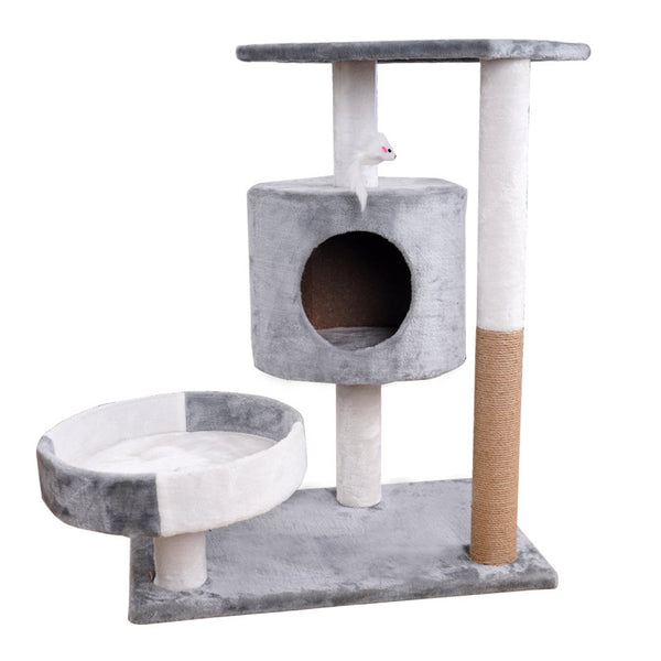 Lepet Cat Nest Cat Scratch Board Cat Tree Cat Marco de escalada Suministros para mascotas